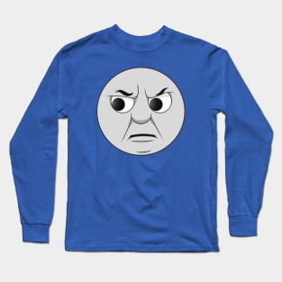 Thomas grumpy face Long Sleeve T-Shirt